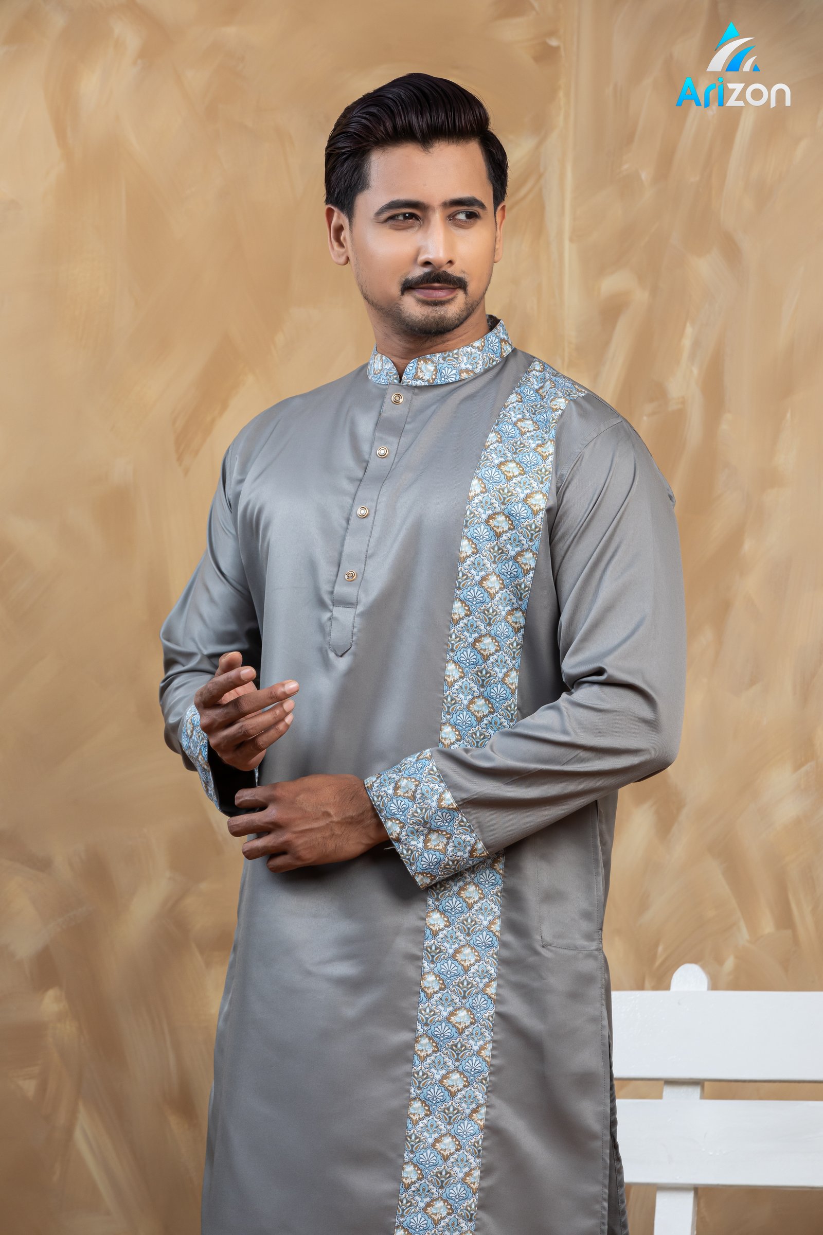 AshContrast Panjabi/ Code 307